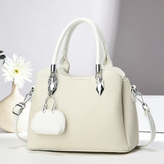 Handbag with KeyChain– Stylish Shoulder & Crossbody Bag for Women 9902-8