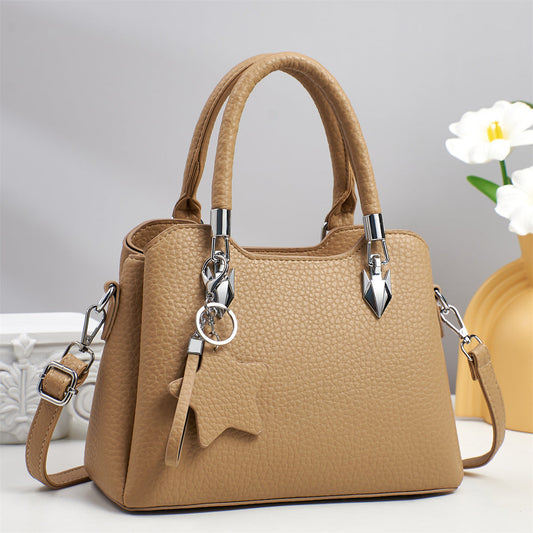 Handbag with KeyChain– Stylish Shoulder & Crossbody Bag for Women 9902-3