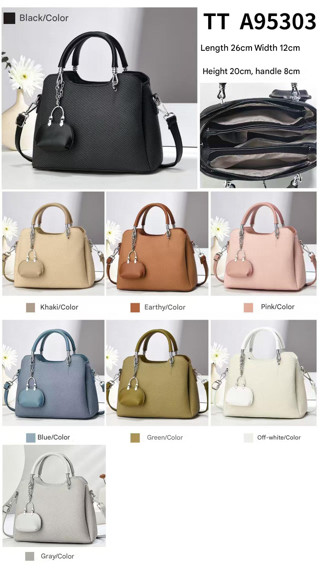 Handbag with KeyChain– Stylish Shoulder & Crossbody Bag for Women 9903-8