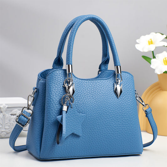 Handbag with KeyChain– Stylish Shoulder & Crossbody Bag for Women 9902-3