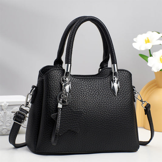 Handbag with KeyChain– Stylish Shoulder & Crossbody Bag for Women 9902-3