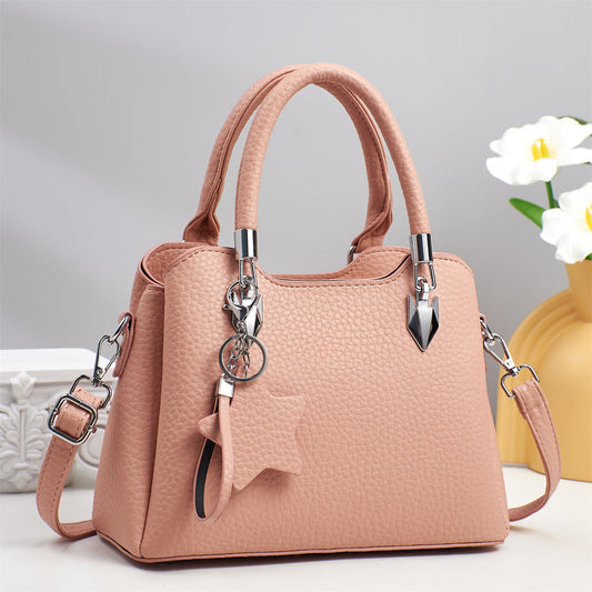 Handbag with KeyChain– Stylish Shoulder & Crossbody Bag for Women 9902-3