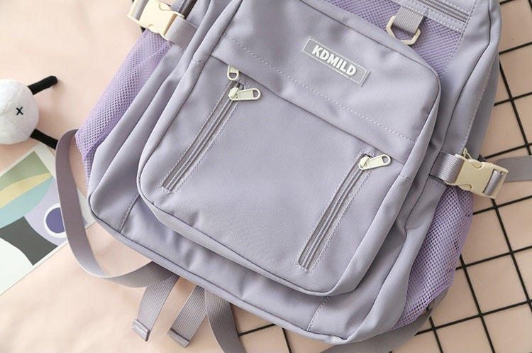 Waterproof Unisex Backpack Without Keychain 6921