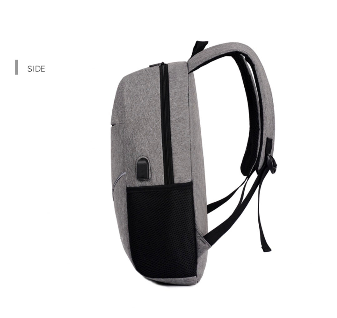 Grey 3 in 1 Laptop Backpack For Men & Women Without USB Port 2003 GALAXY BAGS