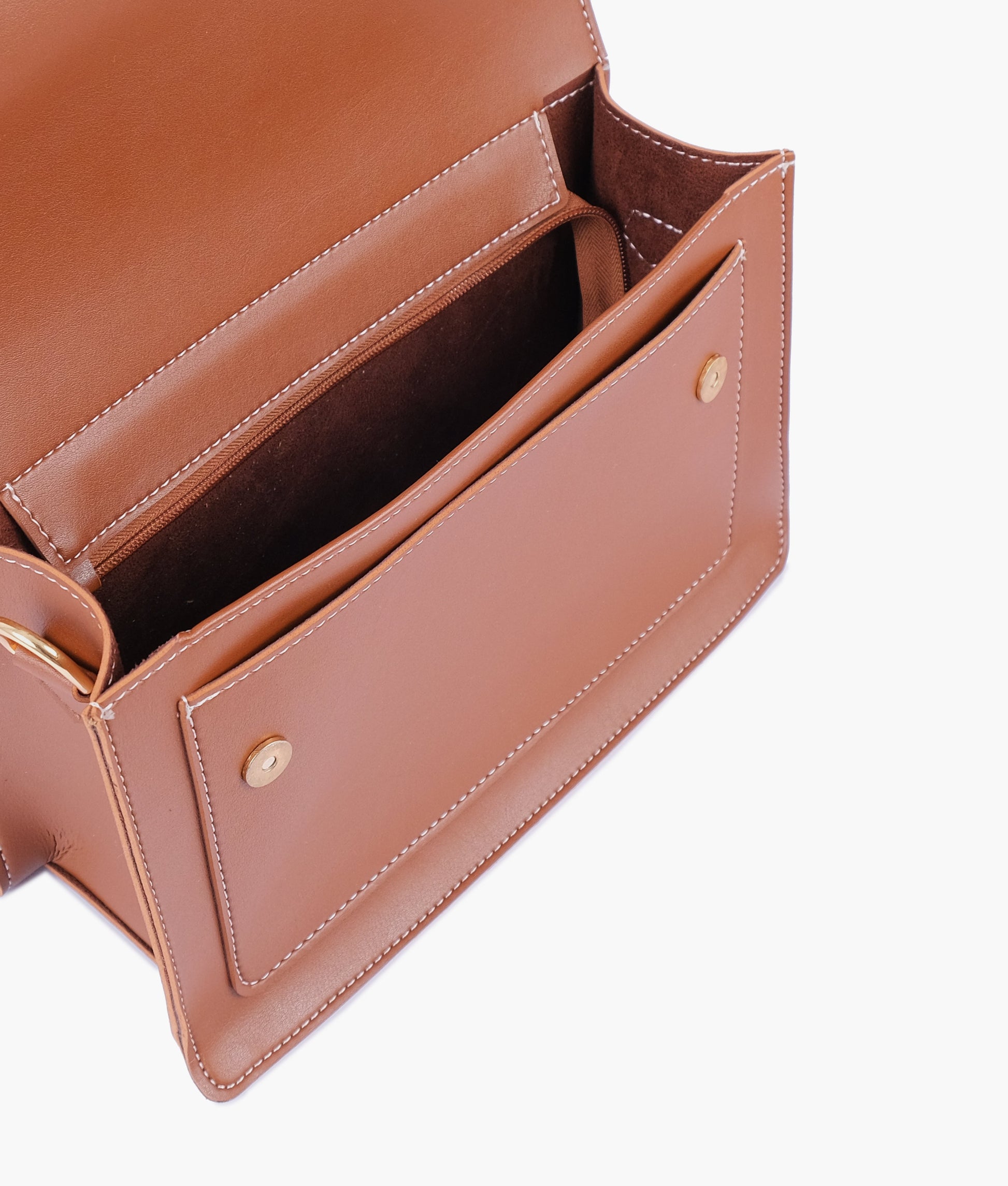 Brown Ladies Crossbody Bag 601 GALAXY BAGS