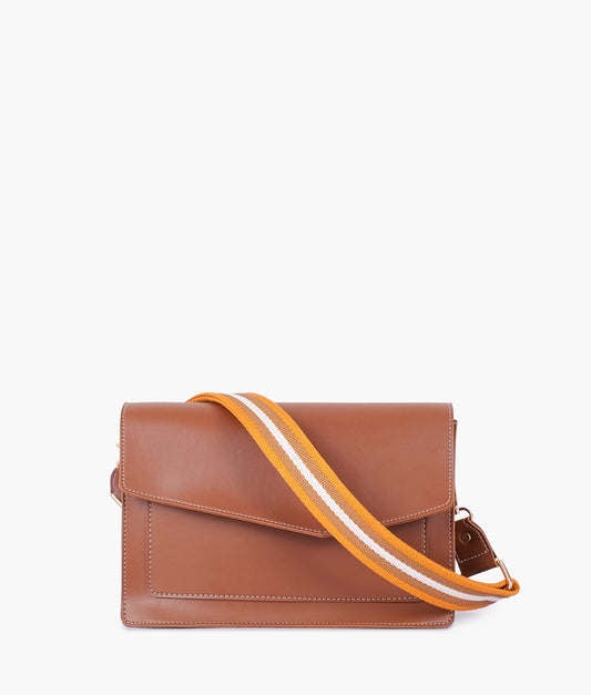 Brown Ladies Crossbody Bag 601 GALAXY BAGS