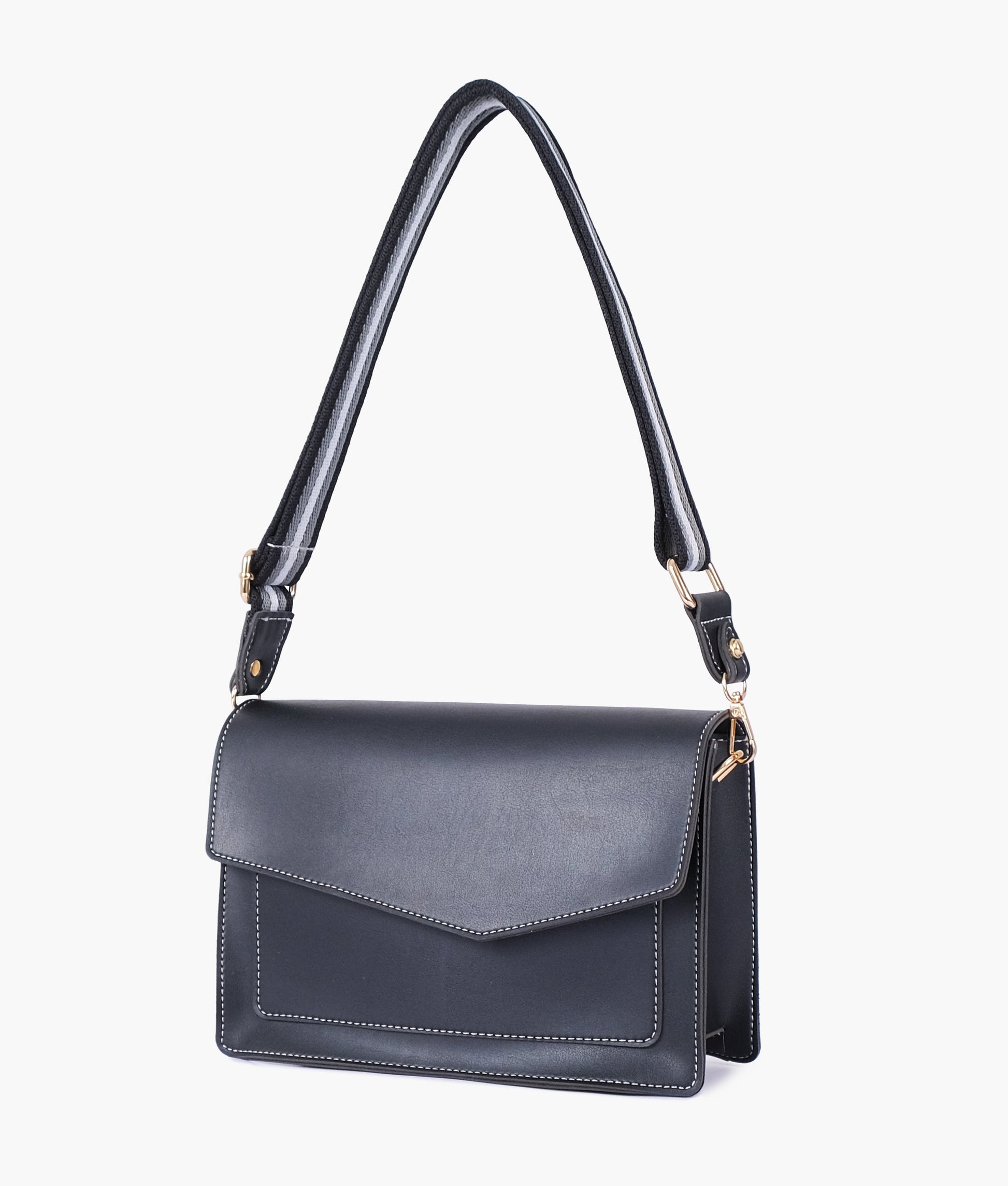 Black Ladies Crossbody Bag 601 GALAXY BAGS