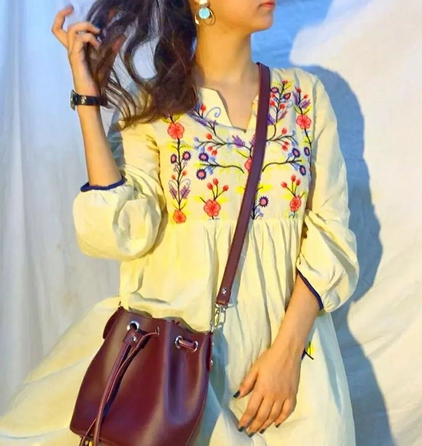 Blue Ladies Bucket Bag 576 GALAXY BAGS