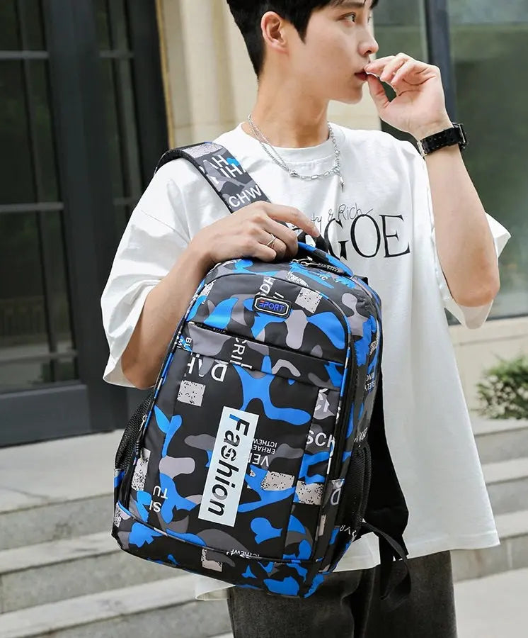 4 pcs Set Girls Backpack Large Capacity School College Travel Bag W16 GALAXY BAGS