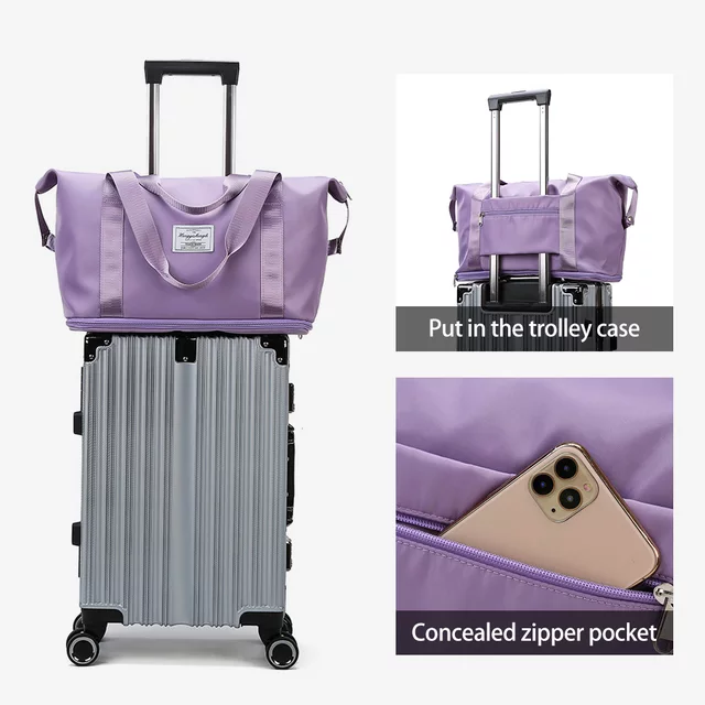 Apple Green Travel Duffel Bag for Men & Women 4039 GALAXY BAGS