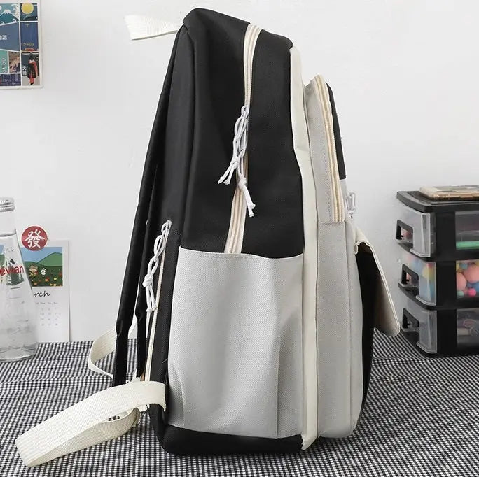 5Pcs Set Backpack for Girls 4146 GALAXY BAGS