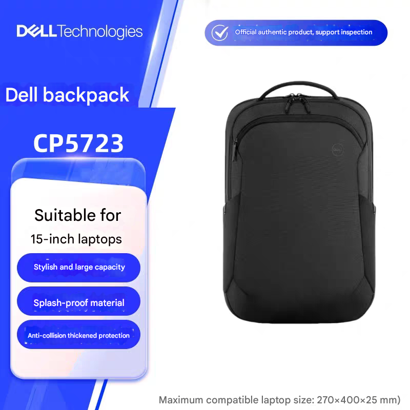 Dell 460-BDMW Laptop Eco loop Pro 15 Inch Eco Backpack CP5723