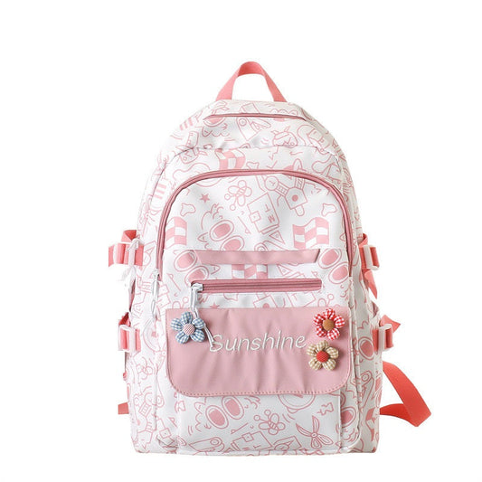 Durable Backpack For Girls 612-5 Galaxy Bags