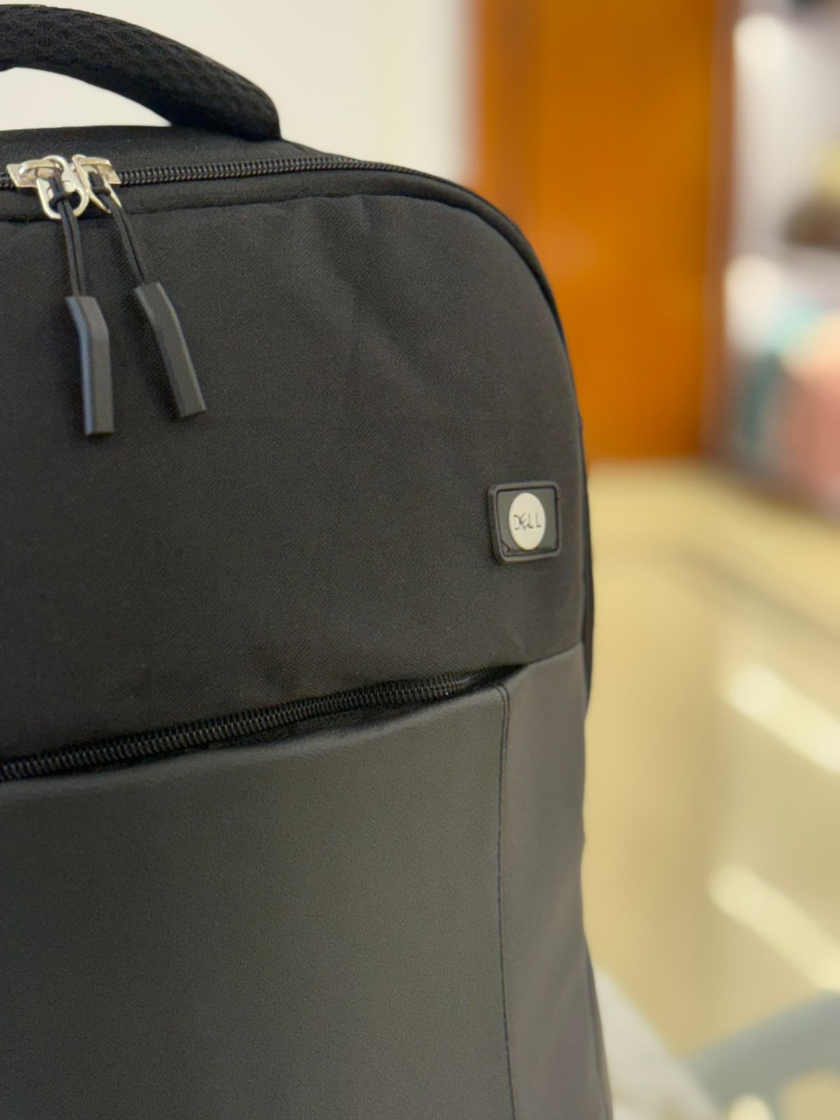 Dell Black and Grey Laptop Backpack – Sleek & Durable Design for Work and Travel 5157