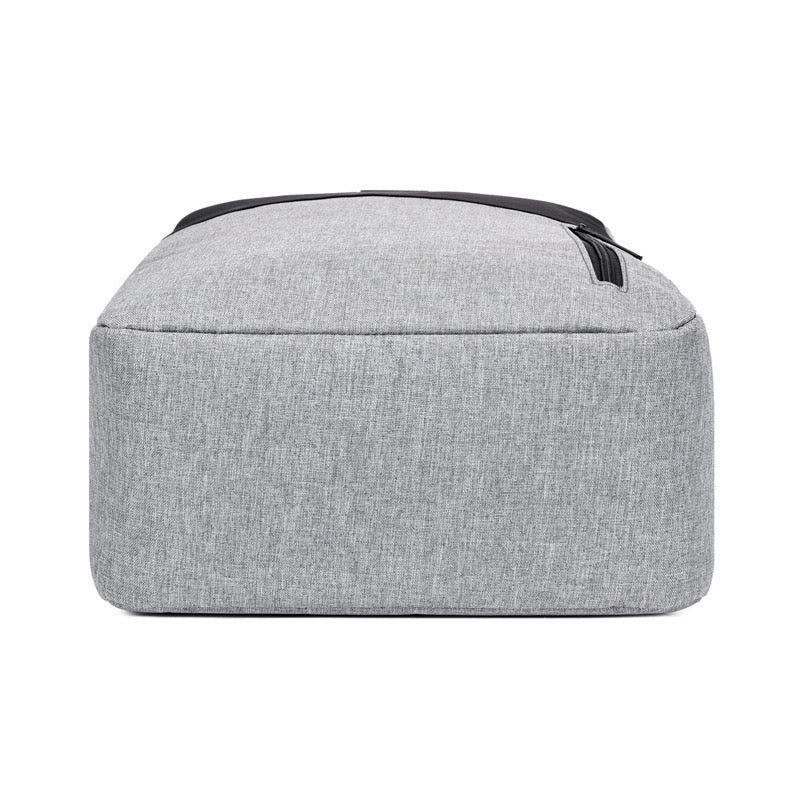 Grey Simple School College Bag 4245 GALAXY BAGS