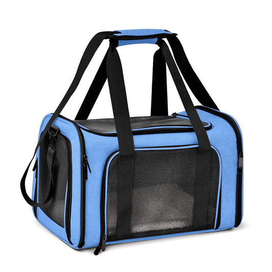 Pet Carrier Bag Soft Sided Portable Folding Airline Travel Approved Bag 1252 GALAXY BAGS