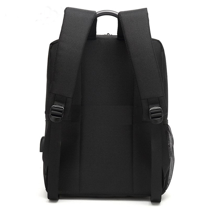 Sleek Black Business Laptop Backpack – Minimalist & Modern Design HD007