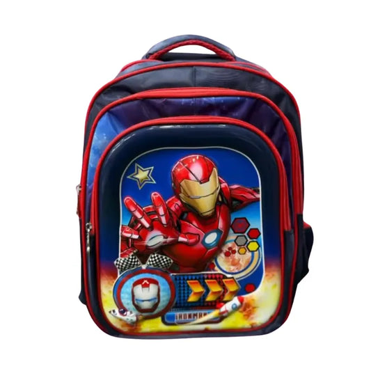 Durable Kids School Backpack with Fun Cartoon Print HD1890