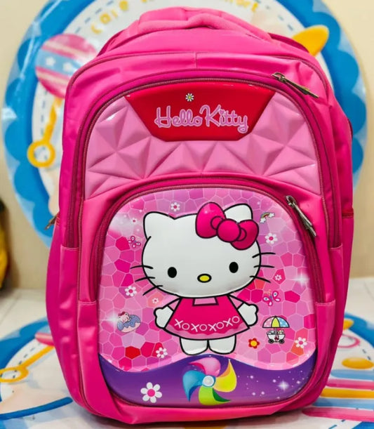 Durable Kids School Backpack with Fun Cartoon Print HD1890