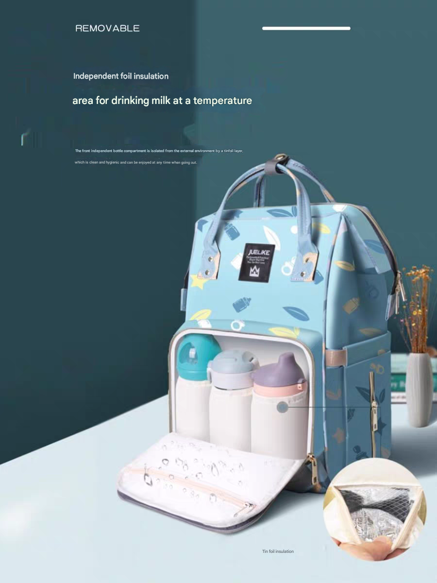 Mommy Bag Mom Mother and Baby Backpack Out 2025 New Fashion Handheld Shoulder Large Capacity Multi-functional