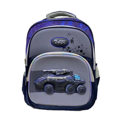 Durable Kids School Backpack with Fun Cartoon Print HD1890