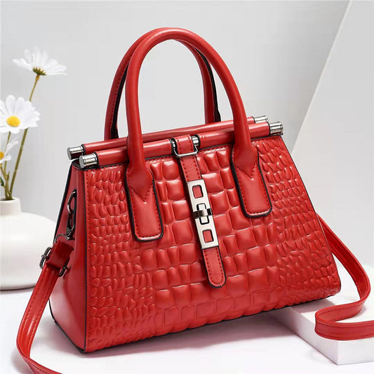 Red Handbag 690-23 GALAXY BAGS