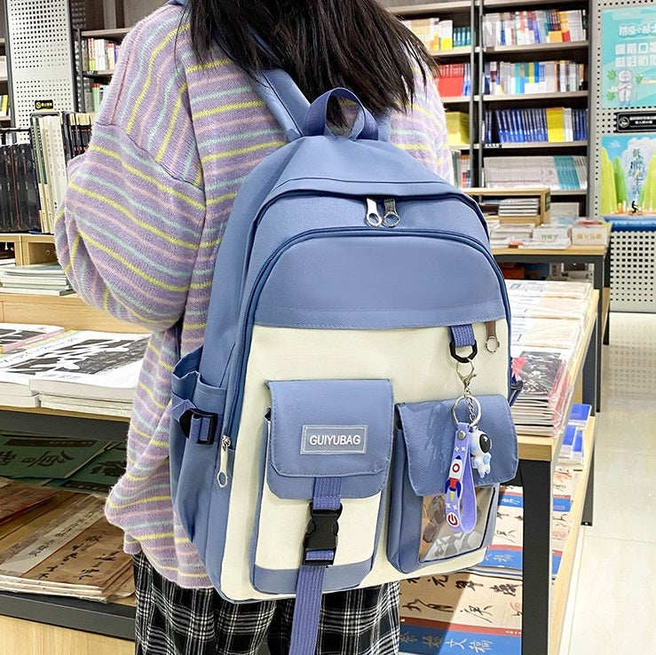 4Pcs Set Backpack for Girls 2020 GALAXY BAGS