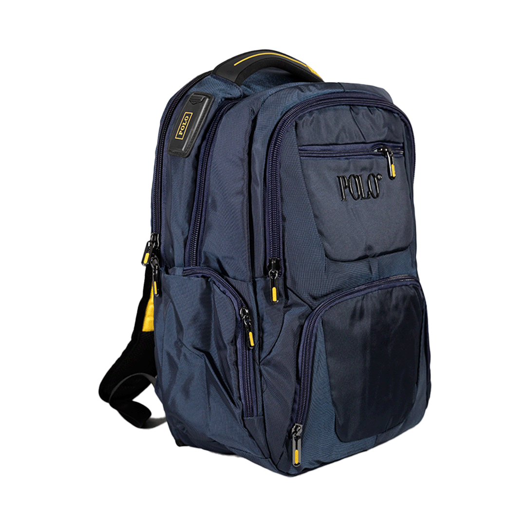 POLO® Premium Multi-Compartment Laptop Travel-Ready Backpack HD146-1