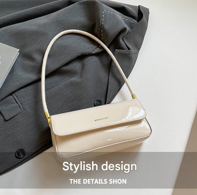 KEKEDOU & BAG Patent Leather Shoulder Bag – Elegant Mini Handbag for Women 2512