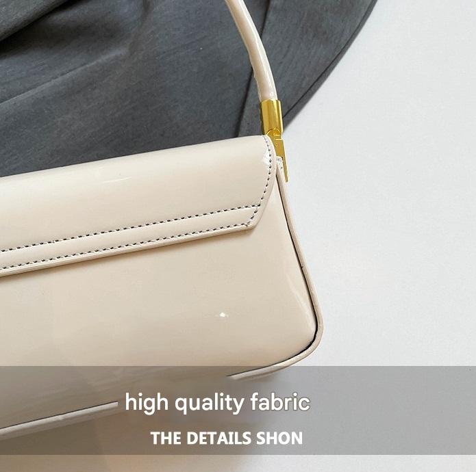 KEKEDOU & BAG Patent Leather Shoulder Bag – Elegant Mini Handbag for Women 2512