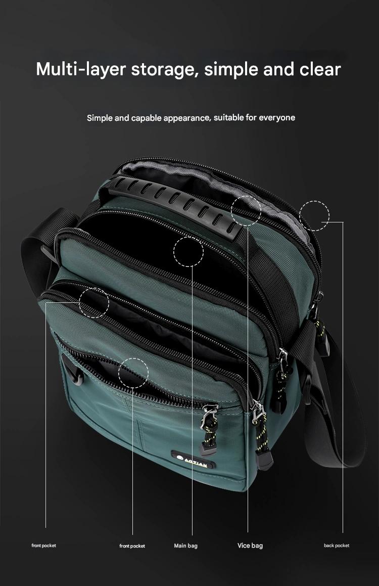 Sleek & Durable Black Messenger Bag – Your Everyday Companion
