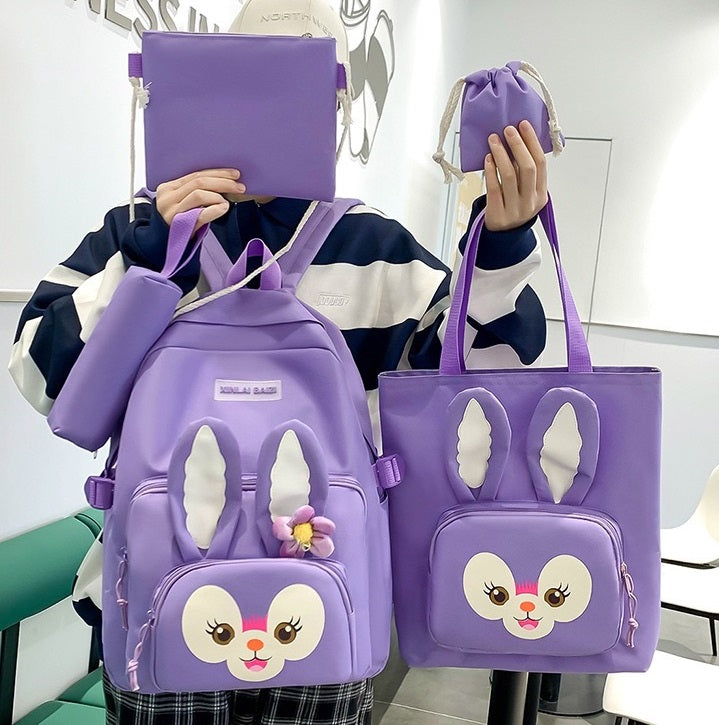 5 Pcs Set Backpack for Girls 2025 GALAXY BAGS