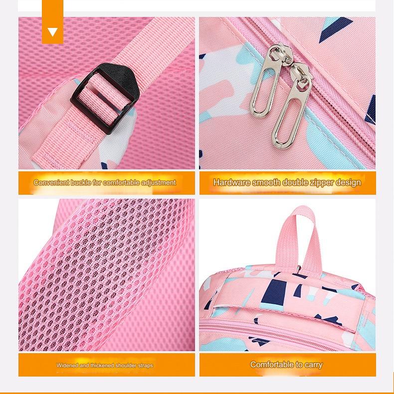 School Bag Multifunction Colorful Printing Backpack 1639-7 GALAXY BAGS