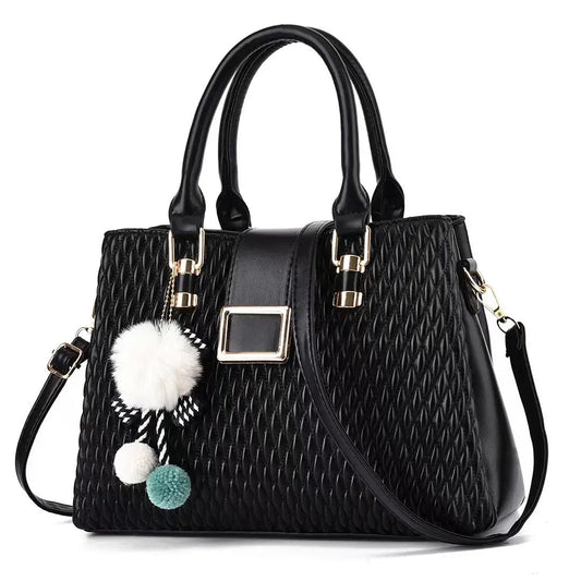 Black Handbag For Girls 082-2 GALAXY BAGS