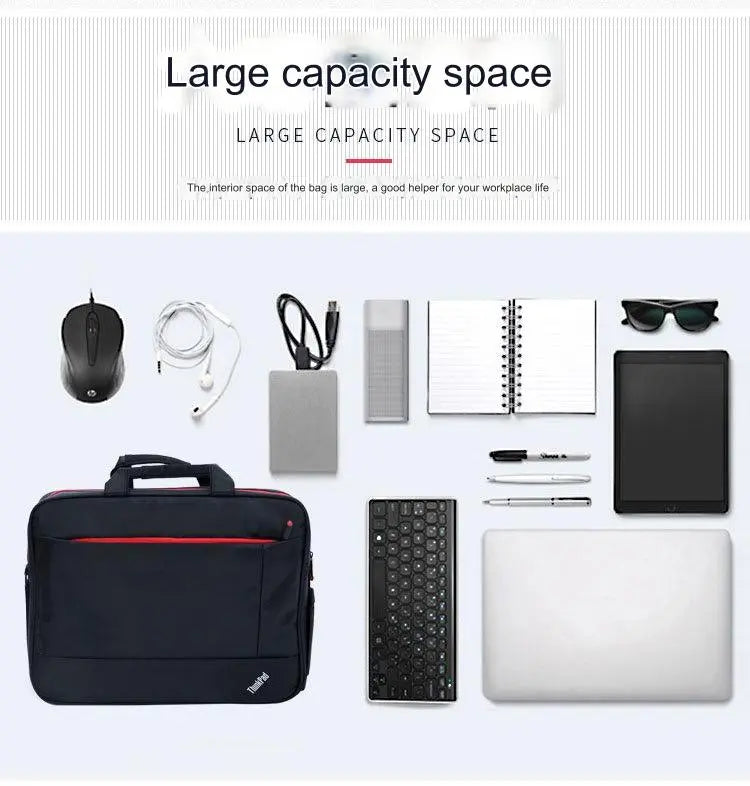 Black Thinkpad Laptop File Bag 4073 GALAXY BAGS