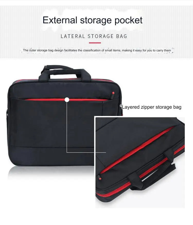 Black Thinkpad Laptop File Bag 4073 GALAXY BAGS