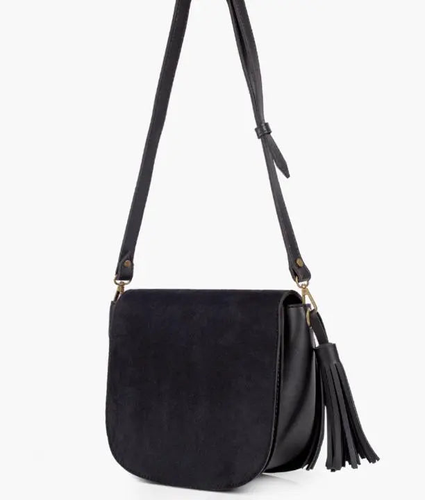 Black valvet  Handbag For Girls 607 GALAXY BAGS
