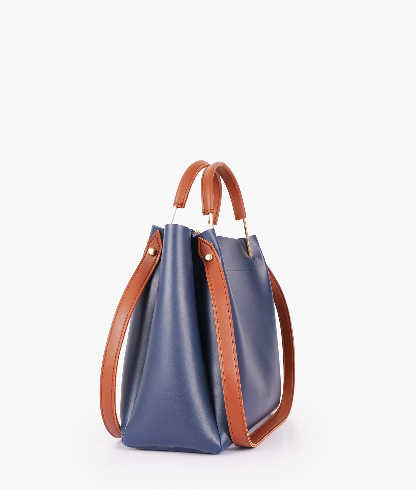 Blue 2 in 1 Ladies Tote Bag 8850-12 GALAXY BAGS