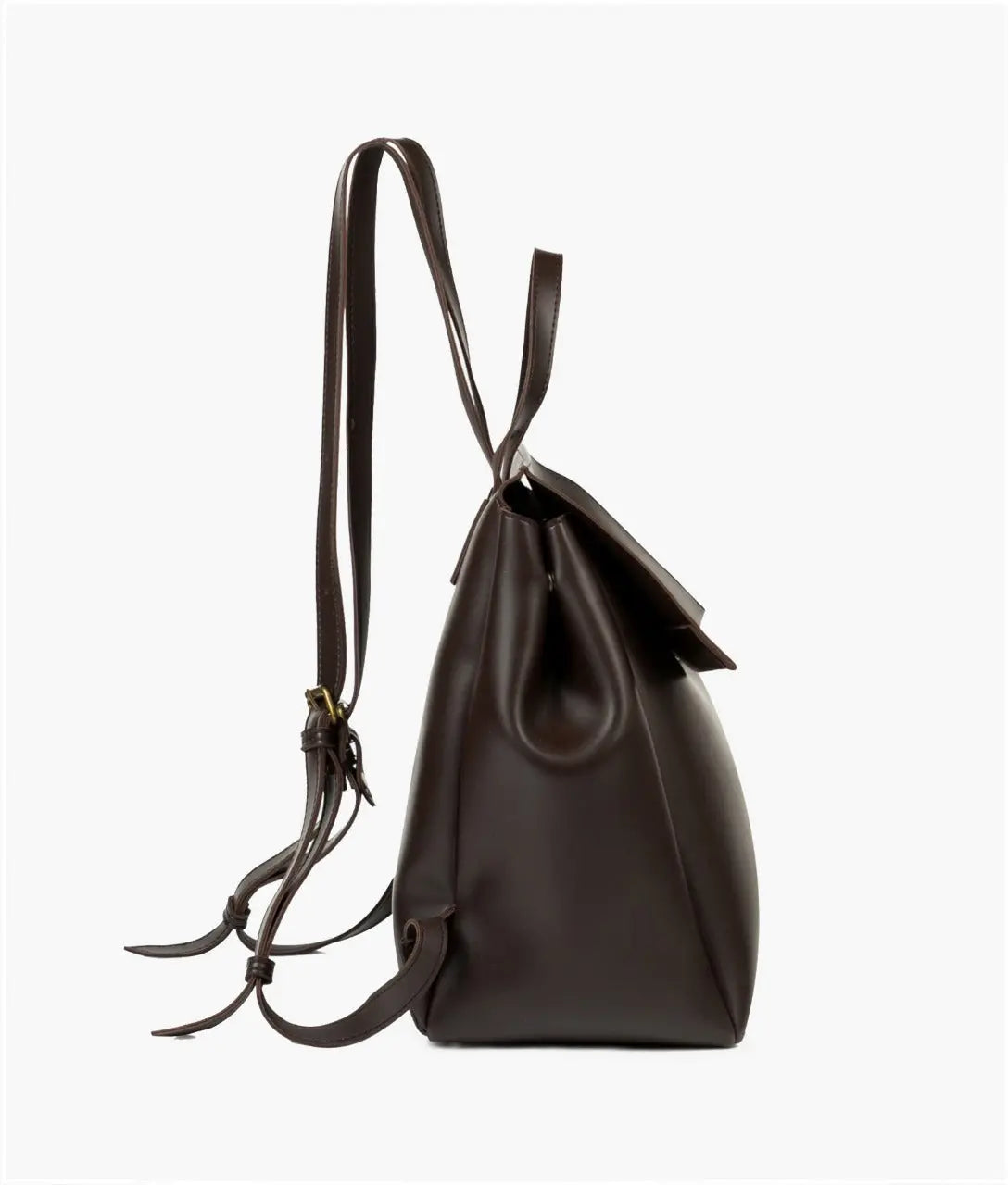 Brown Women Leather Backpacks 557 GALAXY BAGS