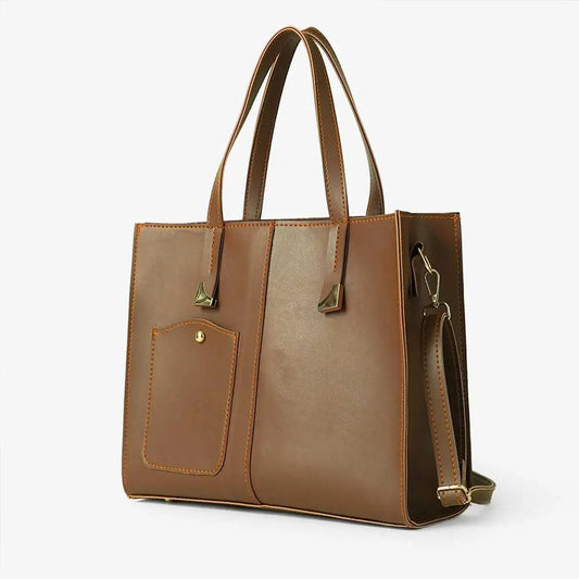 Brown Womens Tote Bag 564 GALAXY BAGS