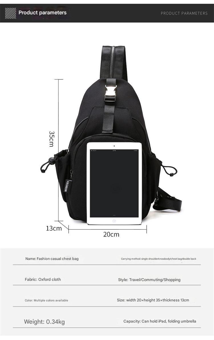 Fashionable Lightweight Chest Bag For Men and Women 4112