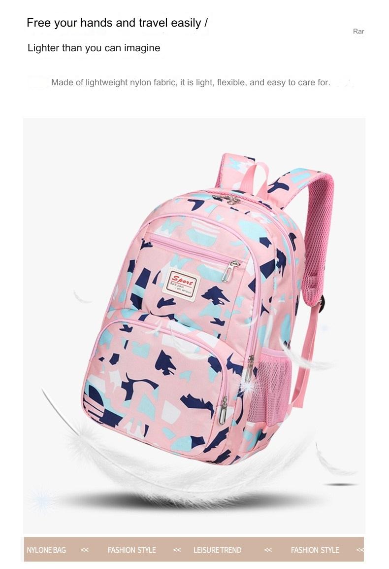 School Bag Multifunction Colorful Printing Backpack 1639-7 GALAXY BAGS