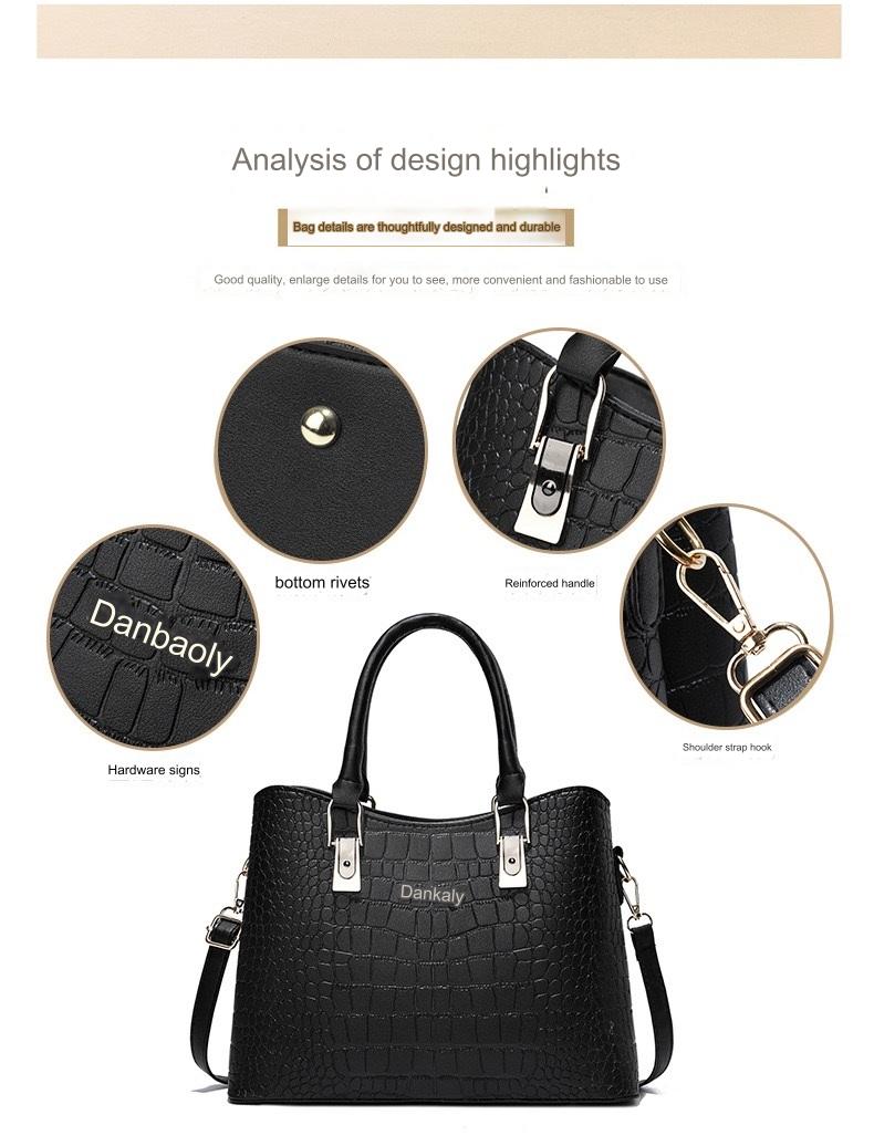 Black Branded Purse 671 GALAXY BAGS