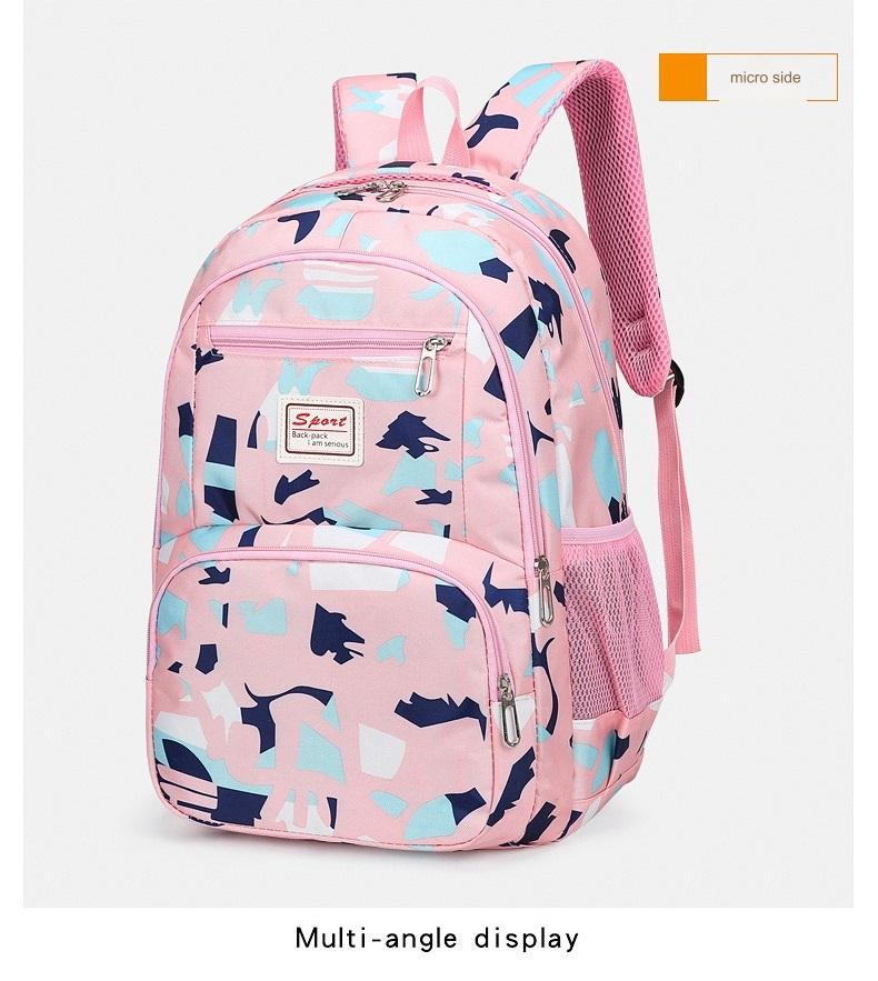 School Bag Multifunction Colorful Printing Backpack 1639-7 GALAXY BAGS