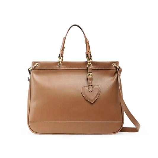 Charming Brown Handbag for Girls - Model 4123 GALAXY BAGS