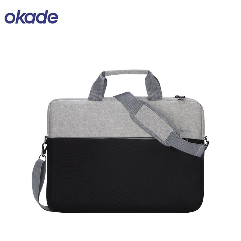 Okade T52 15.6'' Huawei Lenovo HP Dell laptop crossbody handbag shoulder computer bag, Laptop Messenger Bags for Men and Women - Versatile Office Briefcase for 15.6 Inch Laptops
