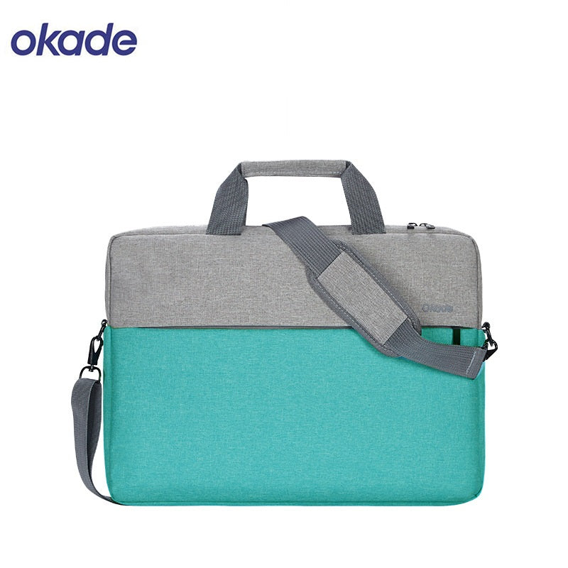 Okade T52 15.6'' Huawei Lenovo HP Dell laptop crossbody handbag shoulder computer bag, Laptop Messenger Bags for Men and Women - Versatile Office Briefcase for 15.6 Inch Laptops