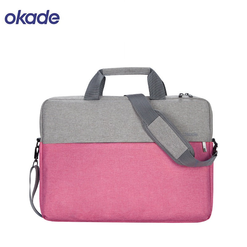 Okade T52 15.6'' Huawei Lenovo HP Dell laptop crossbody handbag shoulder computer bag, Laptop Messenger Bags for Men and Women - Versatile Office Briefcase for 15.6 Inch Laptops