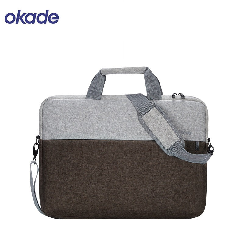 Okade T52 15.6'' Huawei Lenovo HP Dell laptop crossbody handbag shoulder computer bag, Laptop Messenger Bags for Men and Women - Versatile Office Briefcase for 15.6 Inch Laptops