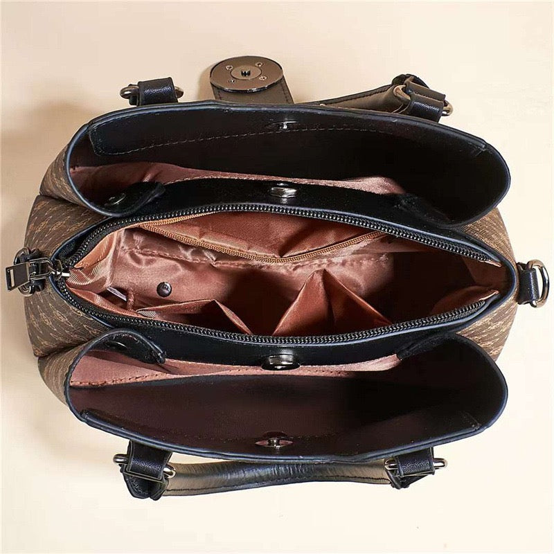 Black  Purse Ladies Purse 6902-6 GALAXY BAGS